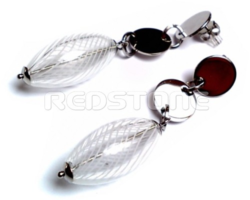 Oceľové náušnice SE2483